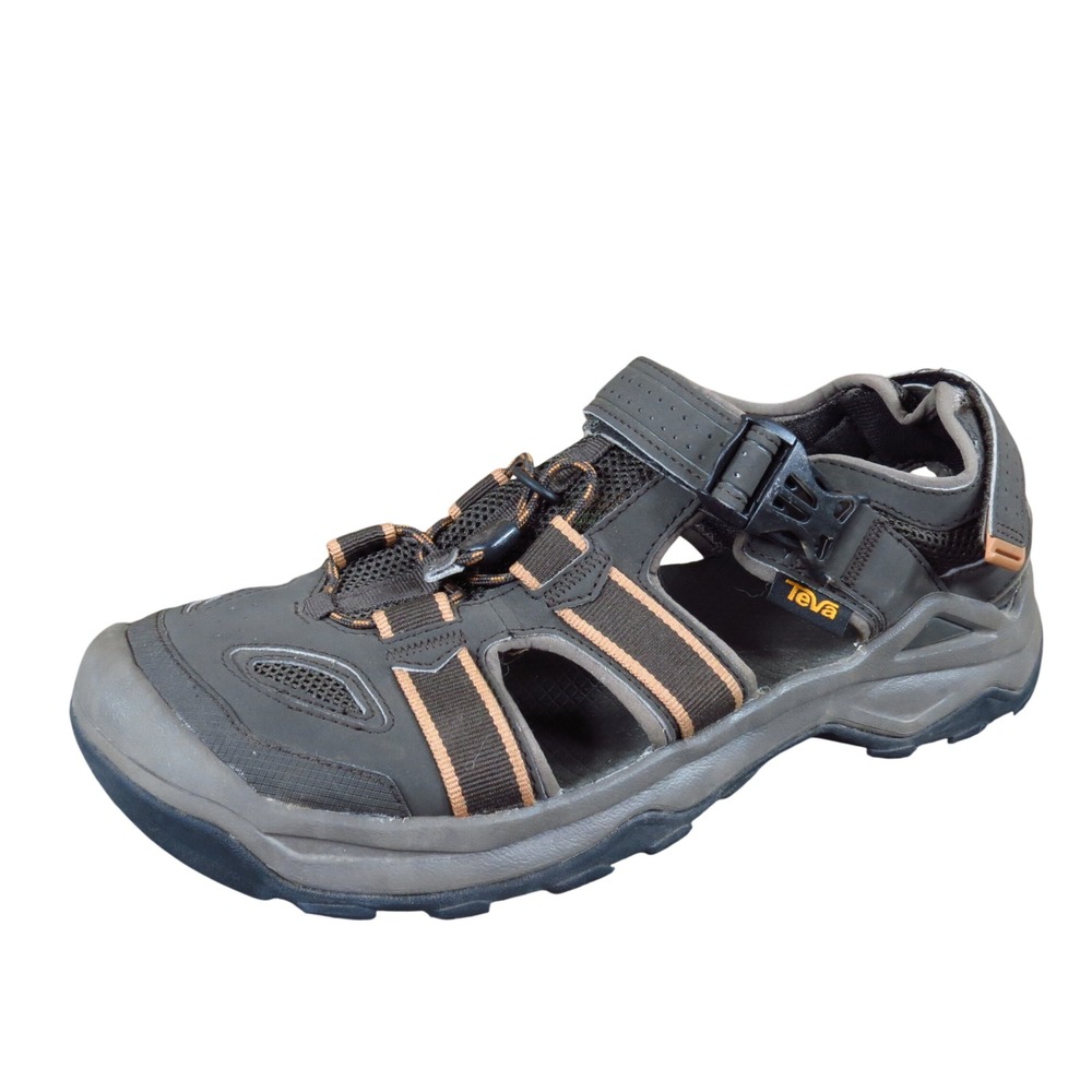 Teva Omnium 2 Mens Hiking Water Shoes Size 12 Outdoor Trail Brown Synthetic